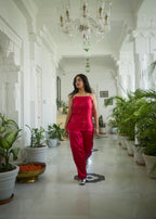 Gajji Silk Mukesh Set