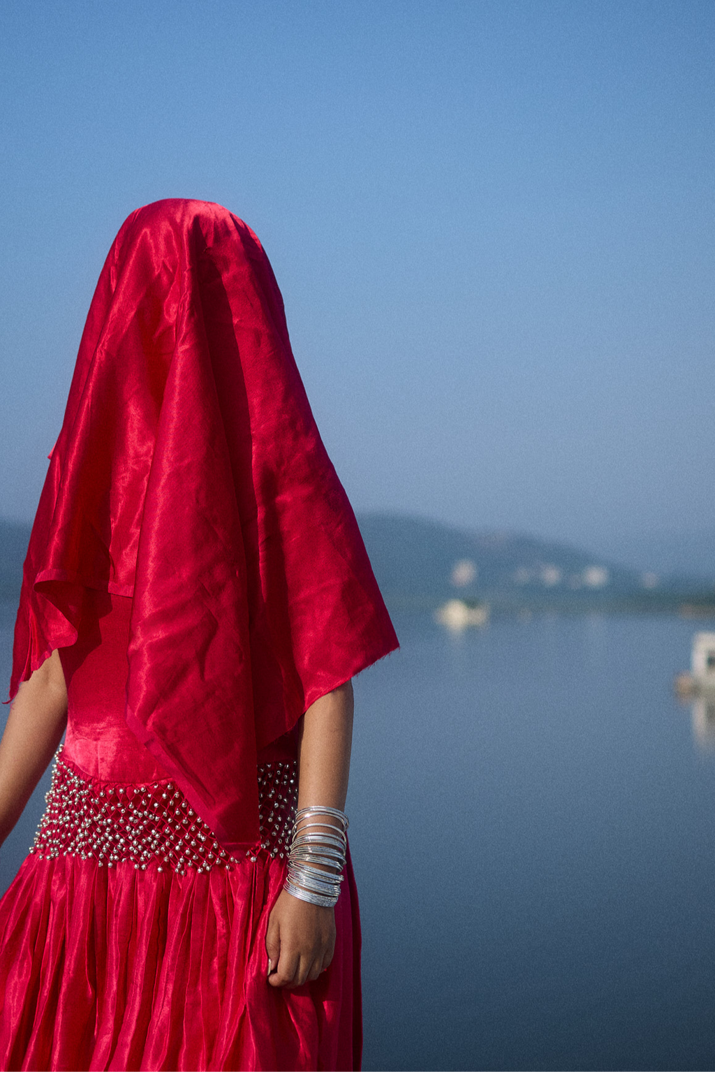 Gajji Silk Smocked Ghunghroo Dress